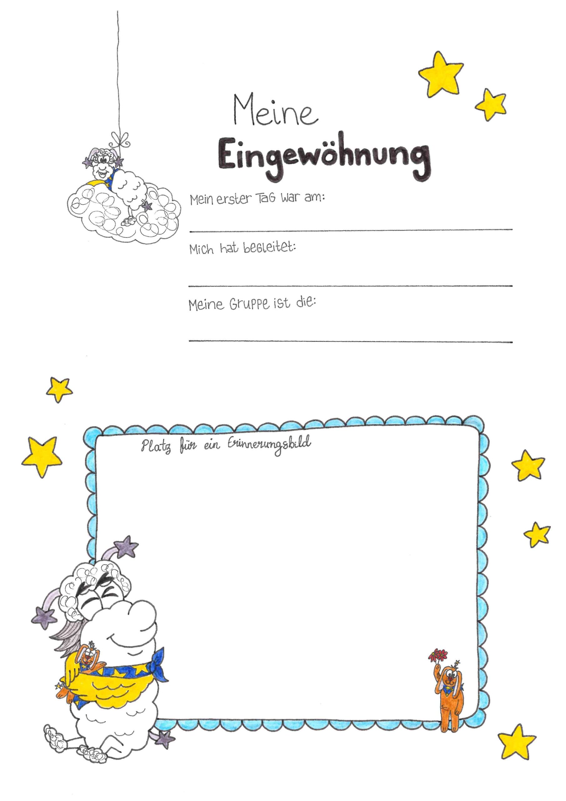 Portfolio "Eingewöhnung"