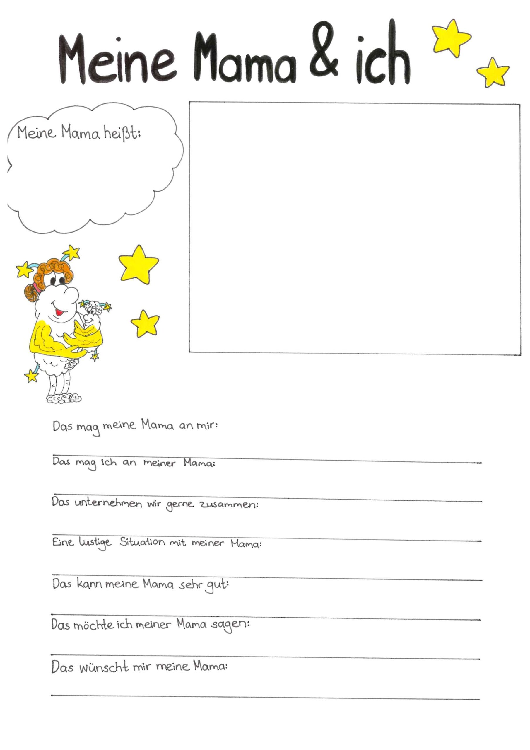 Portfolio "Meine Mama"