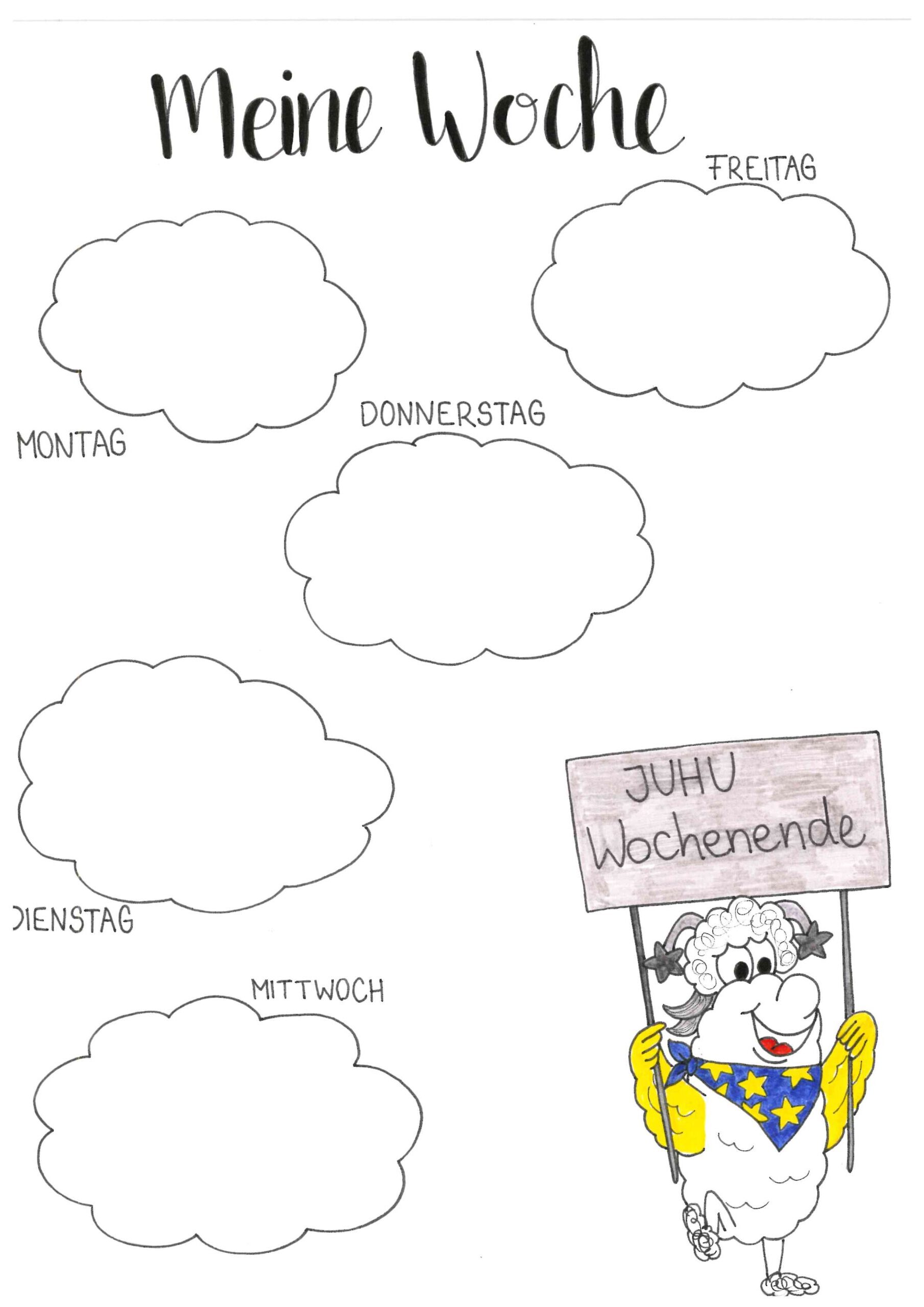 Portfolio "Meine Woche"